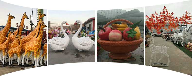 仿真景觀擺件，卡通景觀雕塑